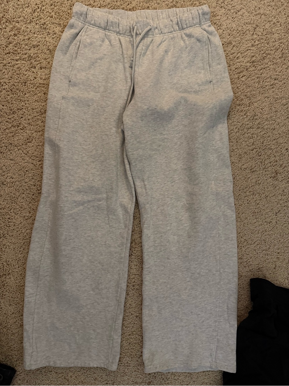 Garage Light Gray Men's Sweatpants with Drawstring